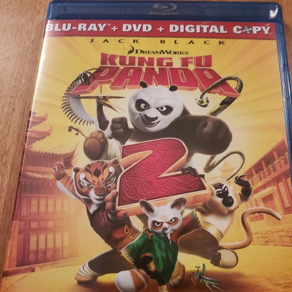 Kung Fu Panda 2 (Blu-ray, 2011)+ DVD +Digital Copy 2 Disc's - Picture 2 of 6